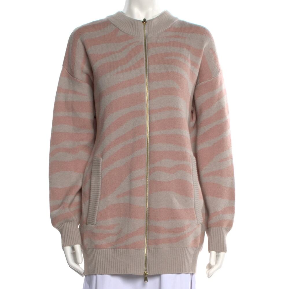 Varley 'Mayberry' Pink Long Sleeve Cardigan Size S